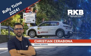 Our colleague Christian Cerabona at the Ticino Rally 🇨🇭