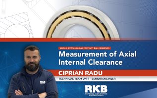 Measurement of axial internal clearance 🇨🇭